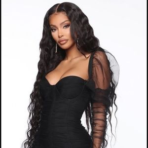High Fashion Ruched Mini Dress